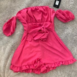 FASHION NOVA BRUNCH DAYS ROMPER